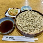 蓮玉庵 - かきあげそば 〜 小海老と玉ねぎ。1,000円