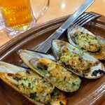 サイゼリヤ - 《ムール貝のガーリック焼き》税込400❣