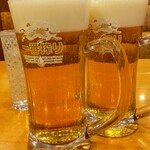 サイゼリヤ - 《中ジョッキ（キリン一番搾り生ビール）》税込￥400❣（1杯）