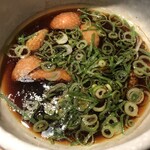 鴨出汁中華蕎麦 麺屋yoshiki - 細つけ蕎麦（醤油）