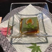 三瀧荘 - 先付　蓬豆腐