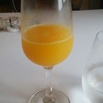 ヴィラ・デル・ソル - (2014/3)朝食　フレッシュオレンジジュース