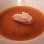 ヴィラ・デル・ソル - (2014/3)ブイヤベースのお代わり　パンにはグリュエルチーズ