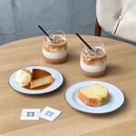 PASS COFFEE - カフェラテ、プリン、レモンケーキ