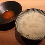 すすきの焼肉きらく - ライス（小）を追加