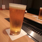 すすきの焼肉きらく - ソラチビール