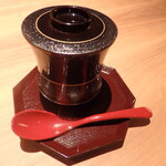 すすきの焼肉きらく - コムタンスープ