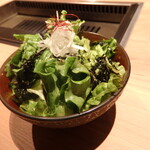 すすきの焼肉きらく - チョレギサラダ