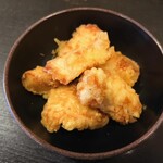 手打ちうどん 歩 - とり天