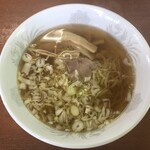 近江やラーメン - 純手打ラーメン　¥700円