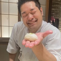 おすしのジョー - 白エビと大将（ご本人掲載承諾済み）