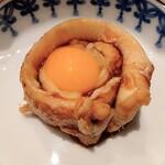 鮨 富かわ - アナゴンタマ　