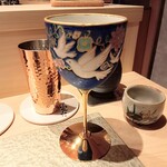 鮨 富かわ - 九谷焼