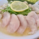 麺屋　たか - 鶏レアチャーシューの出来栄え抜群です