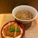 蕎麦いまゐ - ミニカツ丼セット