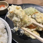 野郎めし つくば店 - サクッ&しっとりした食感が良いですね！