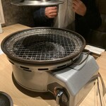 Nanaki - センターにガスの焼き台