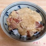 味道楽 - メジマグロの山かけ丼