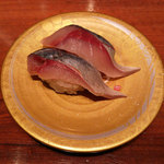 もりもり寿し - 朝獲れ生さば（399円）