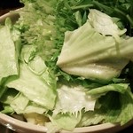 馬肉専門店 よかよか - はりはり鍋のお野菜♪