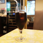 チェルバイア - プランツォＢ 2000円 のアイスコーヒー