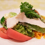 チェルバイア - プランツォＢ 2000円 の調布産の色々な野菜のサラダ仕立ての前菜