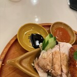 シンガポール海南鶏飯 - ハーフハーフ