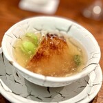 Nishibuchi Hanten - ❺フカヒレの上湯餡かけスープ