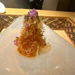 眞善美 - 伊勢海老　えびチリ　海月　ジャガイモ