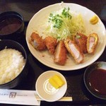 茂とん - とんかつ三昧定食