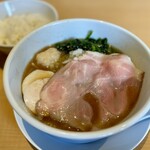 鶏節麺 へさか - 料理写真:中華そば　醤油
味玉入り