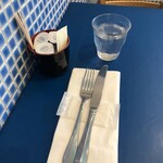 ナポリスタカ - ナプキン、紙おしぼり、フォーク、ナイフ、お水