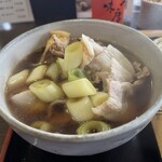 藤店うどん - 肉汁　具沢山