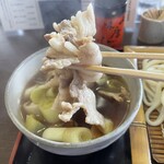 藤店うどん - 国産黒豚