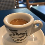 ナポリスタカ - PRANZO Bセットランチ（サラダとドリンク付き）：１８００円のエスプレッソ