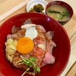 ローストビーフ丼いがらし - 