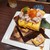 北海道海鮮・個室情緒 ～ ２３番地 ～ - 料理写真:本ズワイ蟹のぶっかけ出汁巻き玉子