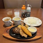 ステーキのどん - 日替わりランチ(土曜日)＋ドリンクパー　2024/1/20