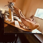 ワイン食堂 オチェンティ オチョ - 切り立てイベリコ豚の生ハム