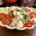 Kisetsu Ryouri Nagashima - クリームチーズとトマトサラダ