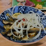 豆あじ南蛮。これも大好き。