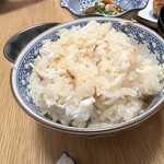 季節料理 以志井 - 鯛めし