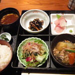 和菜酒房 楔家 - 天ぷら松花堂弁当＠1730円（内税）