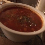 コルキアオラ - ２０１４．０２末　日替わりスープ（トマト）