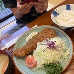 福よし - 息子　ロースかつ定食