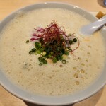 鶏白湯らーめん 叶 - 鶏白湯塩ラーメン