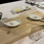 ラ・プラージュ - お口直しのふきのとうアイス