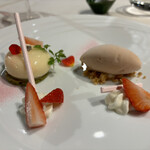 ラ・プラージュ - フロマージュブラン　越後姫のソルベ