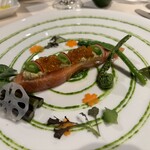 ラ・プラージュ - 桜鱒のミキュイ