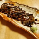 南柏 旬の鮮魚と四季の地酒 すしの磯一 - 炙り煮穴子